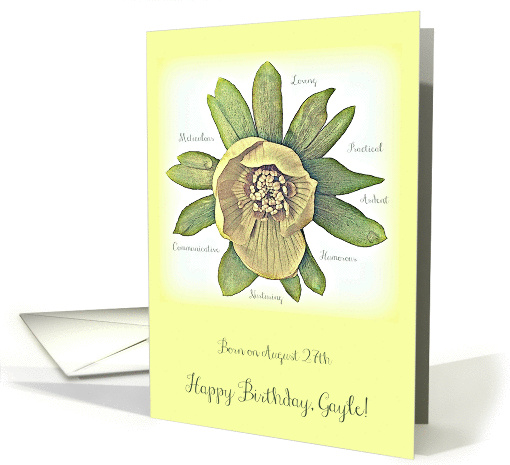 Happy Birthday, Gayle card (1431788)
