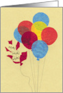 Balloon Pop for Dad’s Birthday card