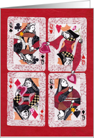 Galentine’s Day Love from Queen of Hearts card