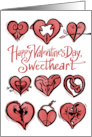 Sweetheart Animal Duos Valentine’s Day card