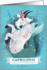 Party Capricorn Birthday card