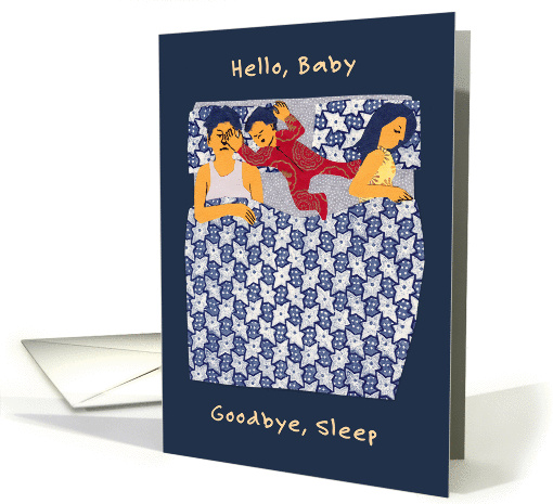 Congratulation on New Baby Bedmate card (1427540)