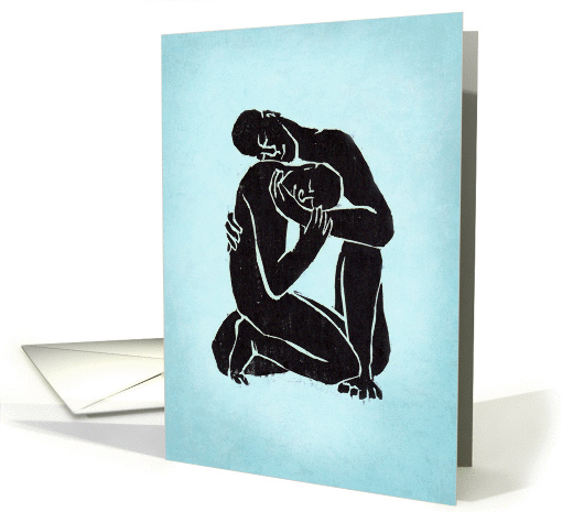 A Caress for Gay Wedding Congratulations card (1453984)