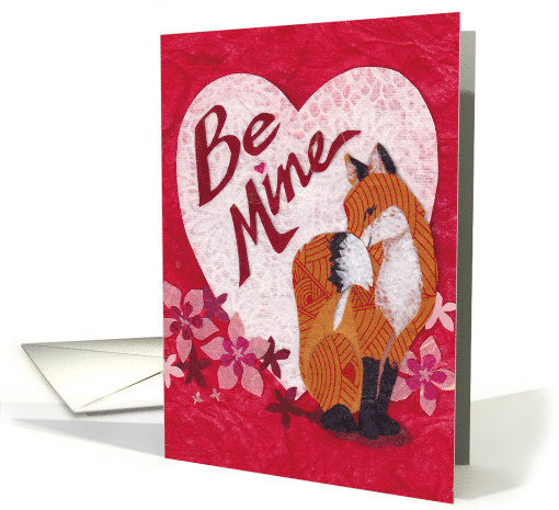 Sweet Valentine Fox for Her card (1460982)