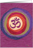 Om in Sanskrit and...