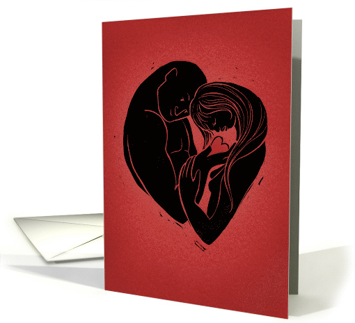 Give You My Heart Valentine's Day card (1722984)