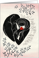 I Heard My First Love Story Valentine’s Day card