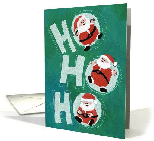 Ho Ho Ho Santa card (1745582)