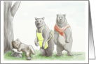 Bear Family card