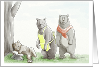Bear Family card