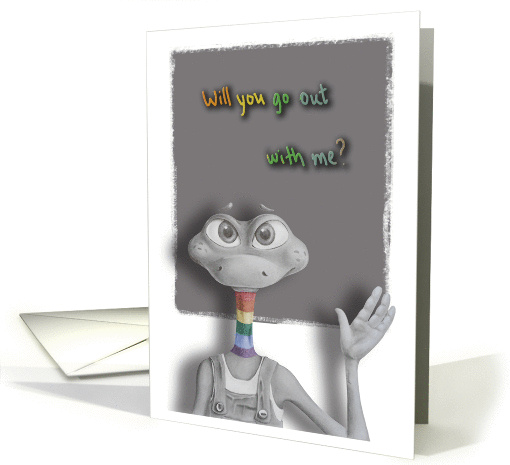 Will you go out with me? - Lizy the lizard card (1297714)