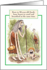 Jewish Humor Isaac Breastfeed Biblical Birthday Card