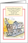 Jewish Humor Joseph Fat Cows Biblical Birthday Card