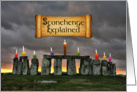 Jewish Humor Stonehenge Explained Funny Chanukah Hanukkah Card