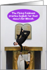 Jewish Humor Flying Feldmans Hagbah Bat Mitzvah Card