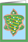 Jewish Humor Christmas Tree Cookies Star David Interfaith Holiday Card