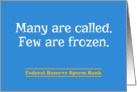 Many Called Few Frozen Sperm Bank Funny Birthday Card for him card