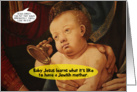 Jewish Humor Baby Jesus Jewish Mother Christmas Card