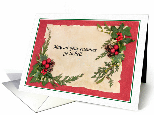 Go To Hell Noel Noel Christmas card (1219824)
