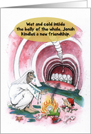 Jewish Humor Jonah Whale Funny Friendship Card