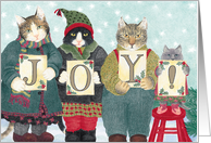 Cats Wishing You Joy...