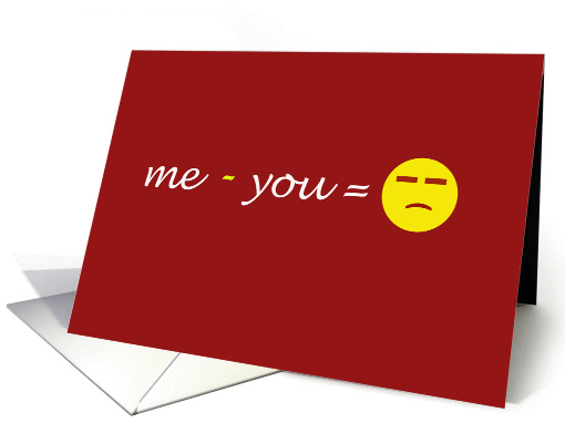 I'm Sorry for Hurting Your Feelings card (1239596)