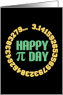 Happy Pi Day 3.14 card