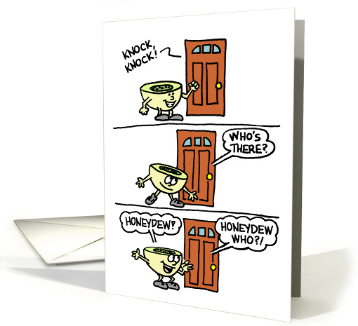 Knock Knock Honeydew 25th Anniversary card (1462922)
