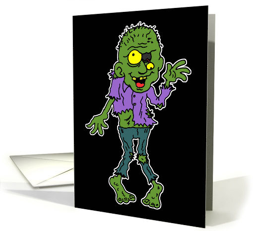 Zombie Chews You Valentine card (1507740)