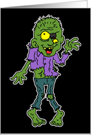 Zombie Chews You Valentine card