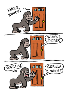 Knock Knock Cartoon...