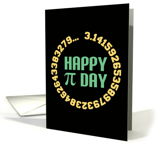 Happy Pi Day 3.14 card (1830802)