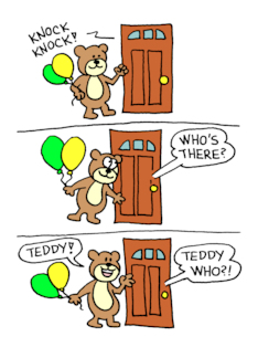 Knock Knock Teddy...