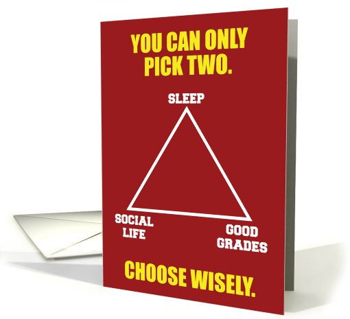 College Pick Two Funny Back To School card (1869736)