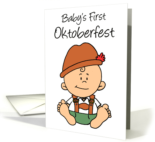 Baby's First Oktoberfest card (1915118)