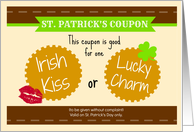 Lucky Coupon card