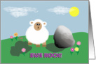 Ewe Rock - encouragement, achievement card