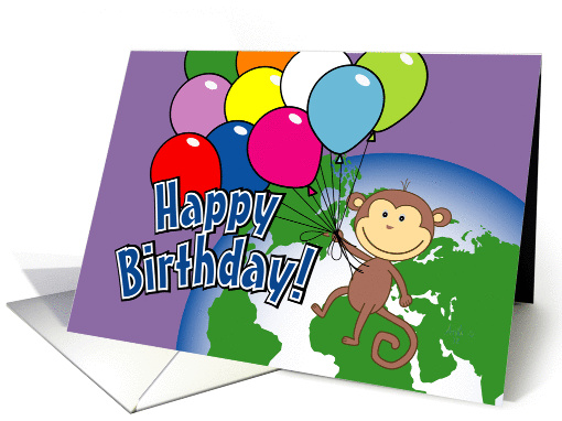 Out of This World - child birthday card (1262870)