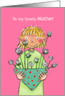 To my lovely Mother-on Mother’s day card