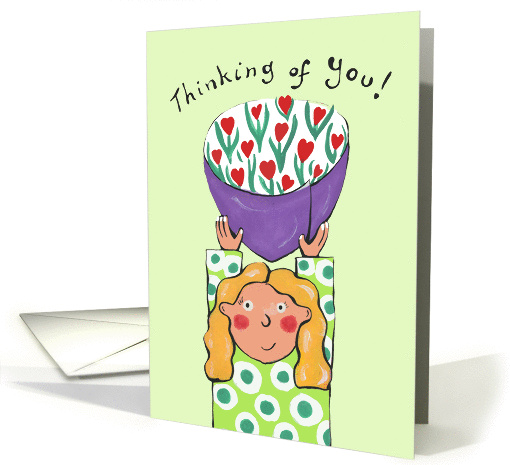 Thinking of you - Tulips for you. card (1274624)