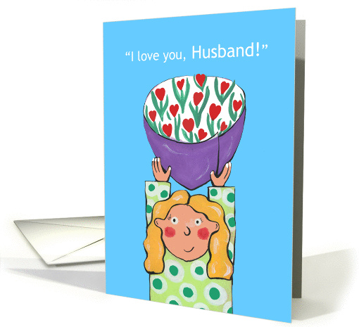 I love you Husband!- Happy Valentine's Day card (1279726)