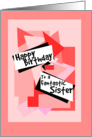 Happy Birthday to fantastic Sister card