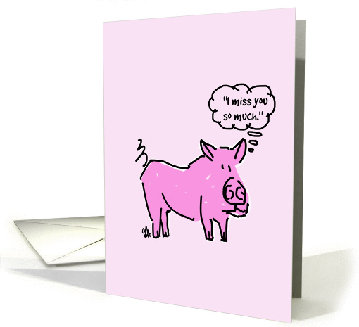 I miss you card (1267710)