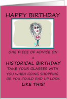 Happy Birthday fun card