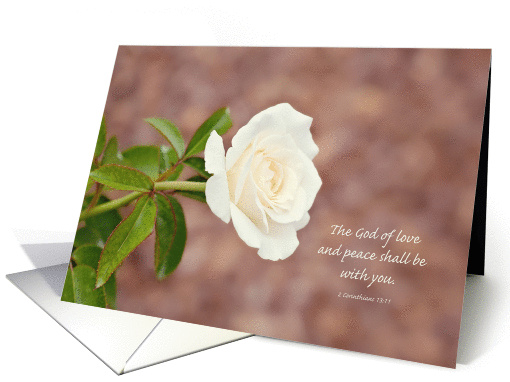 White Rose Sympathy card (1276130)