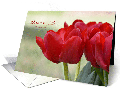 Red Tulip Mother's Day card (1276138)