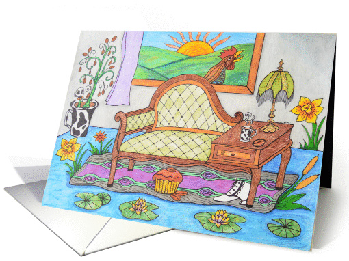 Caf Au Lait card (1277522)