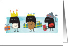 Christmas Holiday 3 Kings card