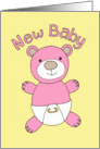 New Baby Girl card