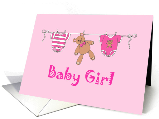 Baby Girl card (1284546)